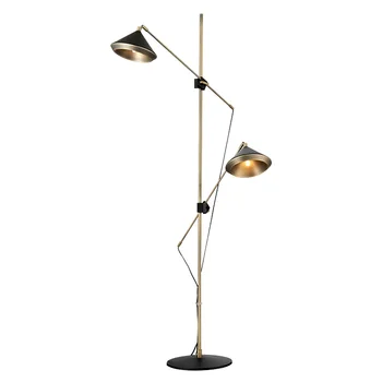 XK Nordic Hotel Fall Floor Lamp Modern Light Luxury Speaker Designer Reguliuojama grindų lempa