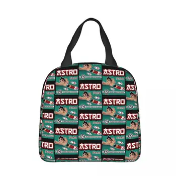 Circle In the Air Pattern Cooler Lunch Box Astro Boy Anime Alpinizmo šilumos izoliacija Nešiojamas maisto krepšys