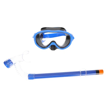 A Snorkeling Kit for Children Anti-Fog Diving Swimming Goggles Semi-Dry Snorkeling Kit Snorkeling Kit Swimming Kit Nardymo kaukė