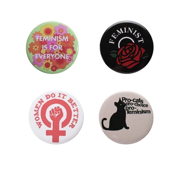 Girls Power Tinplate Soft Button Pin Women Do It Better Sagches Creative Lapel Backpack Badge Gift for Women Girls Jewelry Pins
