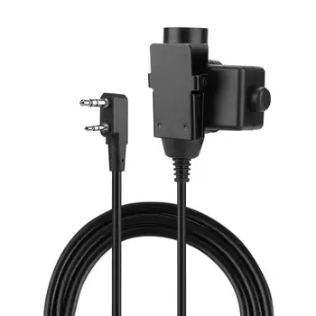 Z Taktinės triukšmą mažinančios ausinės U94 PTT kabelis BAOFENG UV5R
