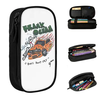 Frank Oceans And The Cars Of Blonde Pencil Case Double Layer Large-talp For School Pencilcase Amazing Gift