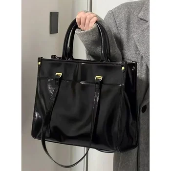 Fashion women bag casual Water-resistant PU odinis krepšys per petį su didelės talpos krepšiu