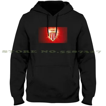 Monako džemperis ilgomis rankovėmis su gobtuvu Monako Monako futbolo klubo futbolas