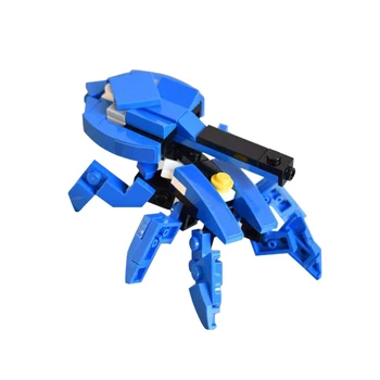 MOC Robotas Robotas Voras su lazerine patranka Statybiniai blokai Moc filmai Starwared modelių rinkinys Kaladėlių žaislai Vaikų gimtadienio dovanos