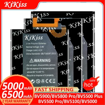KiKiss baterija Blackview BV5900 BV5800 Pro BV5800Pro BV5500 Plus BV5500 Pro BV5500Plus BV5500Pro BV5100 BV5000 baterijos