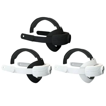 Reguliuojamas galvos dirželis Meta quest 3 patogūs virtualios realybės akiniai Headstrap Ergonomiškas dizainas žaidimų patirčiai