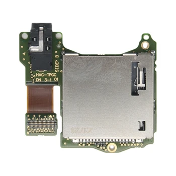 Ausinių kortelės lizdo keitimas Ausinių prievado komponentas jungiklių konsolei