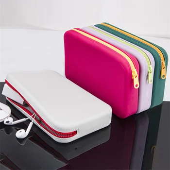 Fashion Storage Bag New Data Cable Organizer Neperšlampamas kelionių organizatorius Nešiojamas kosmetikos laikymo krepšys