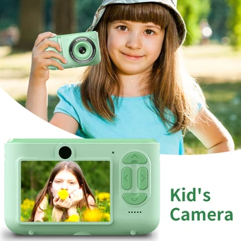 Vaikams Fotoaparatas Mini nešiojami skaitmeniniai fotoaparatai vaikams HD 720P vaizdo fotografija Edukacinės vaikams Kalėdų dovanos