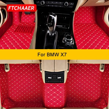 FTCHAAER Custom automobilių grindų kilimėliai BMW X7 G07 Auto Carpets Foot Coche Accessorie