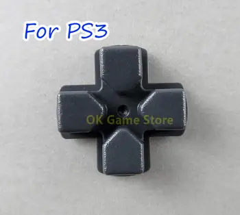 2vnt D-pad Move Action Button Direction Key Cross Plastic for Sony Playstation PS3 valdiklio remonto detalė