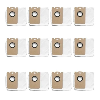 12 dalių pakaitiniai dulkių maišai neaustinis audinys skirtas XIAOMI VIOMI S9 robotų dulkių siurblių kolekcijai Šiukšlių maišų priedai