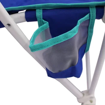 Sulankstoma kieta ranka Paplūdimio krepšio kėdė su nešiojimo krepšiu, mėlyni puodeliai Vandens buteliai Sublimacijos ruošiniai Jūreivis mėnulis Tumbler su šiaudais Kawa