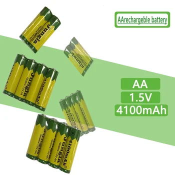 AA baterija 4100mah 1.5V šarminis įkraunamas batery led šviesai 、žaislas、 mp3