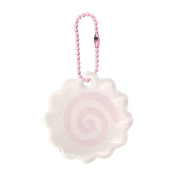 Mini Pink Squid Roll raktų pakabukas Pakabinamas ornamentas Kuprinė Rankinės žavesys Dekoracija
