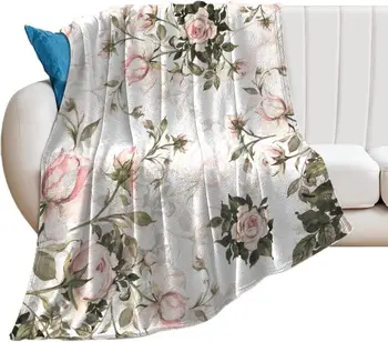 Mesti antklodes Gėlės Vilnos antklodė Kvėpuojančios flanelinės antklodės Šilta antklodė lovai Sofa Sofa Kėdė Biuras