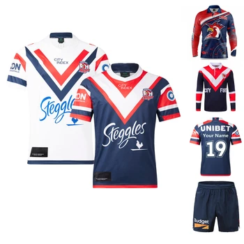rugby jersey Roosters 2023 2024 home away regbio marškinėliai Australija Gaidžiai Retro marškinėliai liemenė Žvejybos audinys