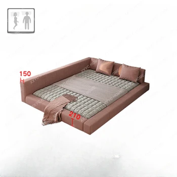 Vaikų Tatami lova Mergaitės Rožinė M 2 M × 2 m 2 vaikų lova Pagrindinis miegamasis Dviejų vaikų tėvų-vaikų lova