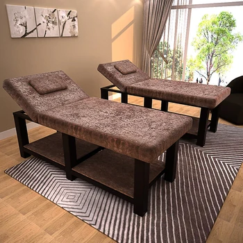 SPA veido masažo stalas Nešiojamas daugiafunkcis estetikas sulankstoma lova Velvet viso kūno Cama Dobravel grožio baldai MQ50MB