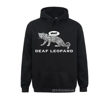 Kurčiųjų leopardų muzikos grupė Pun Funny Joke Nerd Apparel Hoodies For Men 3D Style Džemperiai Winter Brand New Hoods Long Sleeve