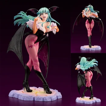 Demon Warrior Žaidimo veikėjas Morgan Aensland Beauty Girl Statue Demon Pvc Veiksmo modelis Kolekcinis Helovino lėlės vaikų žaislas