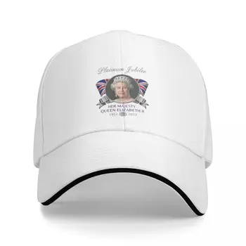 Karalienės Elžbietos II beisbolo kepuraitė Hip Hop Britų sumuštinių kepurė Unisex stiliaus reguliuojama tėčio kepurė lauke