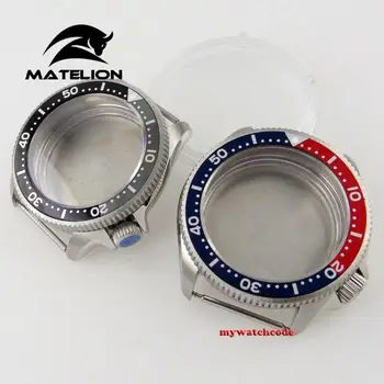 Mažas 37 mm safyro stiklas Laikrodžio dėklas tinka Japonija NH35 NH36 eta 2824 judėjimas MOD SKX007 SKX009 MOD detalė