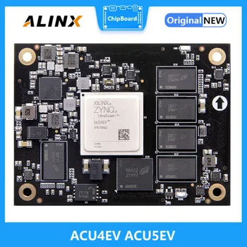 ALINX SoM ACU4EV ACU5EV: Xilinx Zynq UltraScale+ MPSOC AI ZU4EV ZU5EV pramoninio lygio modulis