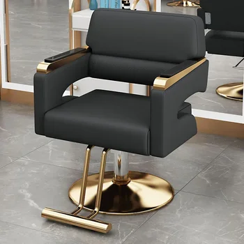 Modern Beauty Barber Chair Swivel Luxury Shampoo Salon Barber Kėdės Kirpykla Ergonomiškas Silla Barberia Salono baldai SR50SF