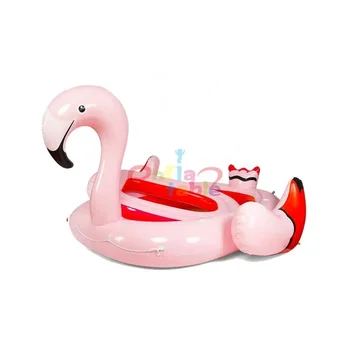 Baseino plūdė Pripučiamas rožinis rožinis flamingo plūduriuojantis oro čiužinys