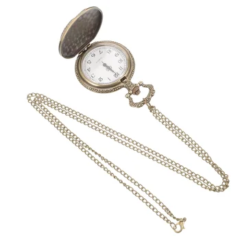 Kišeninis laikrodis Dekoratyviniai vyriški laikrodžiai Pakabukas pagyvenusiems skaitmeniniams vintažiniams mažiems