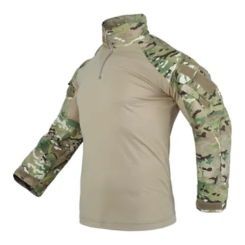 G3 Taktiniai koviniai marškinėliai Gen3 ilgomis rankovėmis Kariniai multiCam Camo mokymai Medžioklės drabužiai Dažasvydis Airsoft BDU uniforminiai marškinėliai