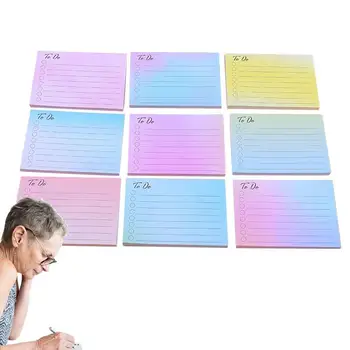 Planner Sticky Notes: 450 lapų planavimo bloknotas su linijomis Užrašų knygelės rašymo bloknotas biuro mokyklos namų klasės įmonei