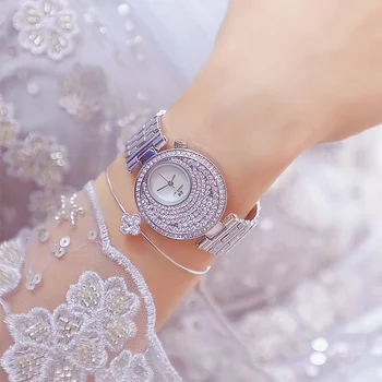 BS New Ladies Watch Chain Watch Fashion Jewelry Ornament Full Diamond Watch