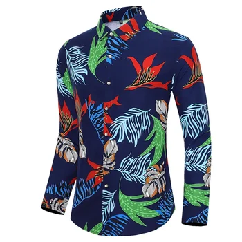 2023 Vyriški nauji laisvalaikio vyriški rudeniniai marškiniai ilgomis rankovėmis Mada Užsienio prekyba Vyriški marškiniai