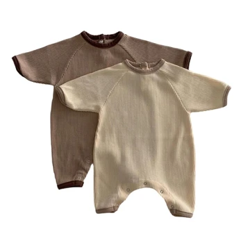 Baby Romper Kūdikių miego drabužiai Kūdikių chalatai Vientisas naujagimis Mažylis Kombinezonas Kūdikiams Kombinezonas Mažylis Romper Ropojimo kostiumas Dropship