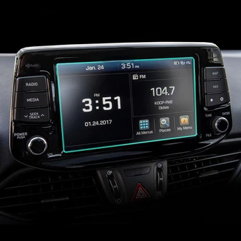 8 colių Hyundai i30 Fastback N 2018 19 2020 automobilių GPS navigacijos apsauginė plėvelė grūdinto stiklo ekrano apsauga apsauga nuo įbrėžimų