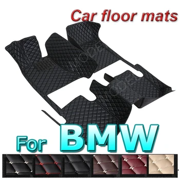 Custom 3D automobilių grindų kilimėliai BMW X3 E83 2003-2010 F25 2011-2017 G01 2018-2023 Interjero aksesuarai Dirbtinė oda