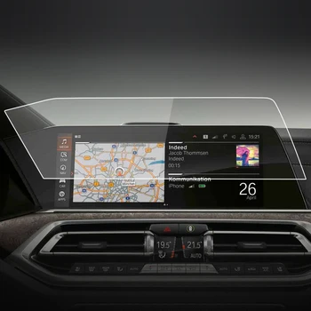 12.3 colio BMW X7 19-22 metų prietaisų skydelio navigacija Membraninis automobilio GPS ekranas Grūdinto stiklo ekranas Apsauginė plėvelė Automobilio lipdukas