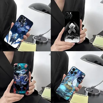 Anime reinkarnuotas kaip gleivėtas telefono dėklas, skirtas iPhone 14 Pro Max 13 Mini 11 12 Xr Xs X 6s 8 Plus galinis dangtelis