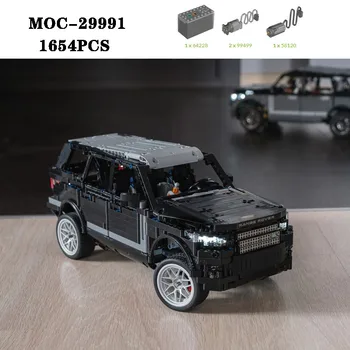 Klasikinis statybinis blokas MOC-29991 Bekelės transporto priemonių surinkimas ir surinkimas 1654PCS dalių modelis Suaugusiųjų ir vaikų žaislų dovana
