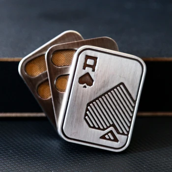 AAA Kaukolės stūmimo slankiklis Streso mažinimo žaislas Anti Stress EDC Top Spinning Poker Žaislai Nešiojami Dekompresuoti Magnetiniai žaislai Suaugusiems Dovanos