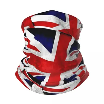 Union Jack British England UK National Flag Warm Scarf Unisex Neck Gaiter Winter Headband Wrap Neck