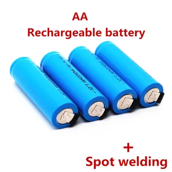 Originali AA įkraunama baterija 1.2V 2600mah AA NiMH baterija su lydmetalio kaiščiais, skirta 