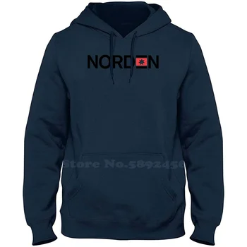 Dampskibsselskabet Norden A.S prekės ženklo logotipas 2023 džemperis su gobtuvu su gobtuvu Aukščiausios kokybės grafiniai gobtuvai