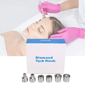 Diamond Microdermabrasion Peeling Tips Beauty Machine masažo valiklis Pakaitiniai patarimai Odos priežiūros priemonė Veido apsauga nuo raukšlių