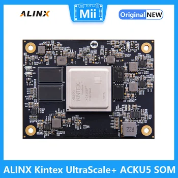 ALINX ACKU5:Xilinx Kintex UltraScale+ FPGA pagrindinės valdybos vertinimo tarybos ir rinkiniai SOM PCIE3.0 GTY XCKU5P ACKU5