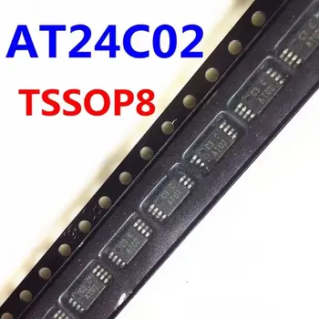 10vnt originalus naujas AT24C02 TSSOP8