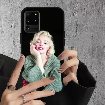 Marilyn Monroe telefono dėklas, skirtas Xiaomi9 10 11 12 PRO LITE Redmi PASTABA 8 9 10A PRO K40 Poco3 apvalkalas